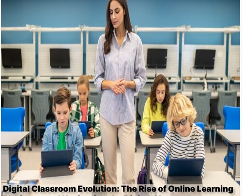 Digital Classroom Evolution: The Rise of Online Learning Platforms and Navigating the Digital classroom